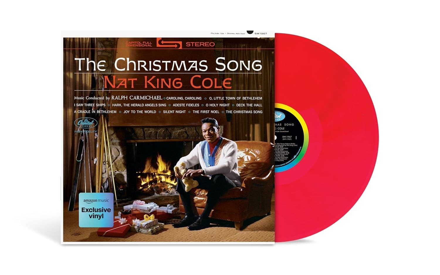 Nat King Cole – The Christmas Song – Amazon excl. Red Color Vinyl Record LP