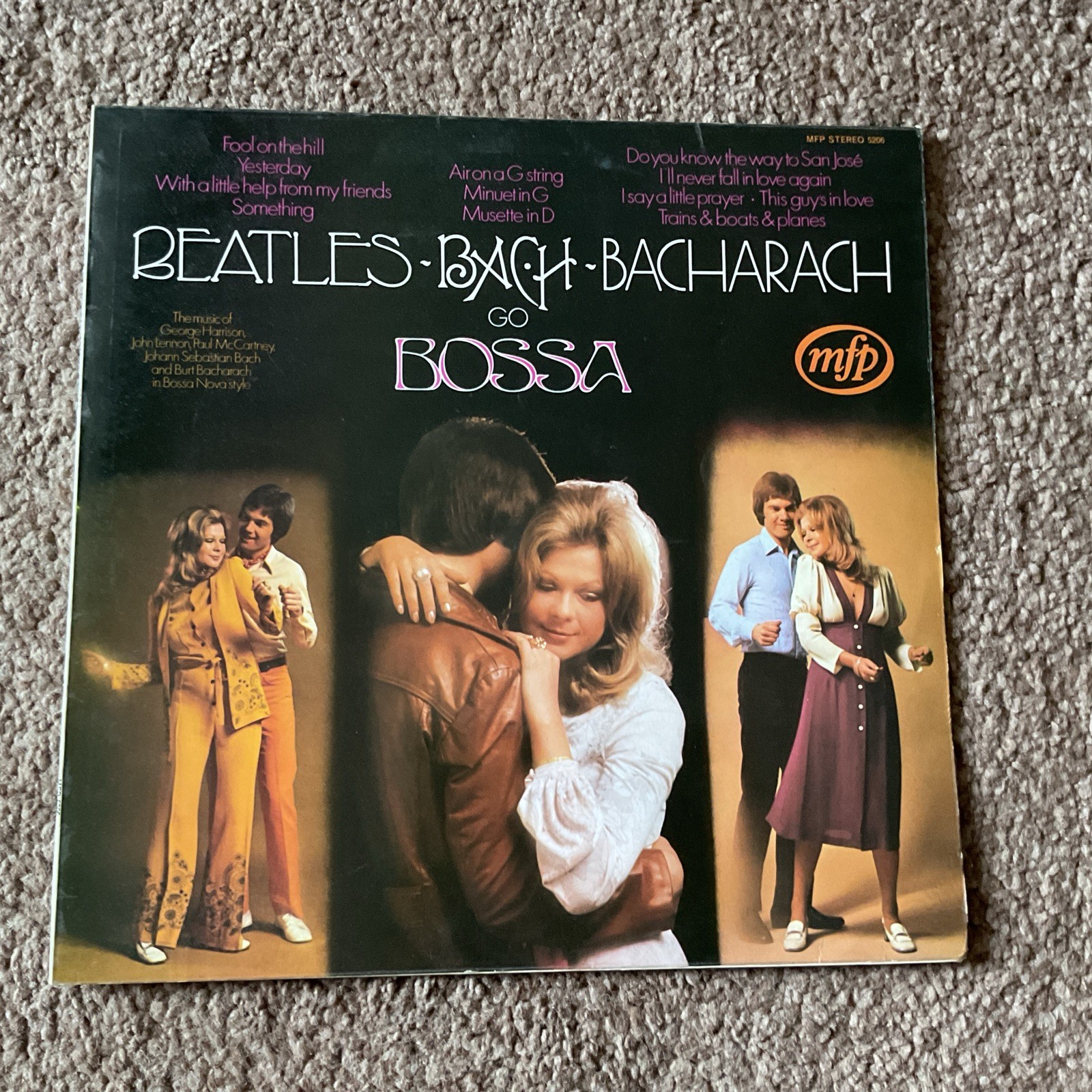 Beatles, Bach, Bacharach Go Bossa vinyl MFP 5206 United Kingdom