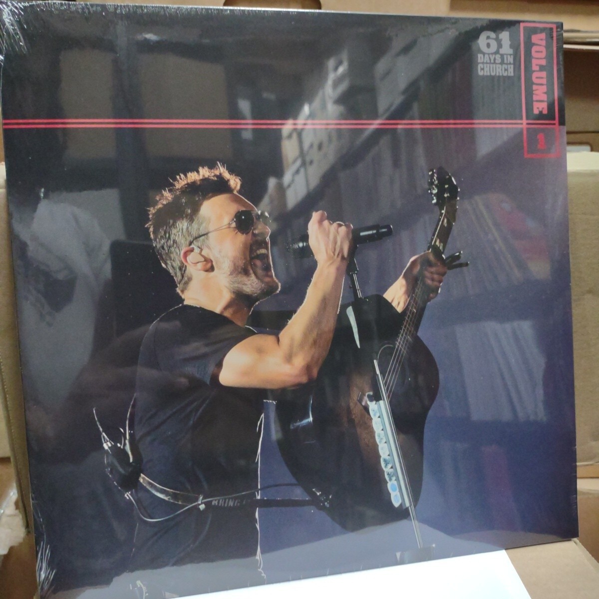Eric Church – 61 Days in Church Volume 1 Record, 2017 SEALED Shelfwear *