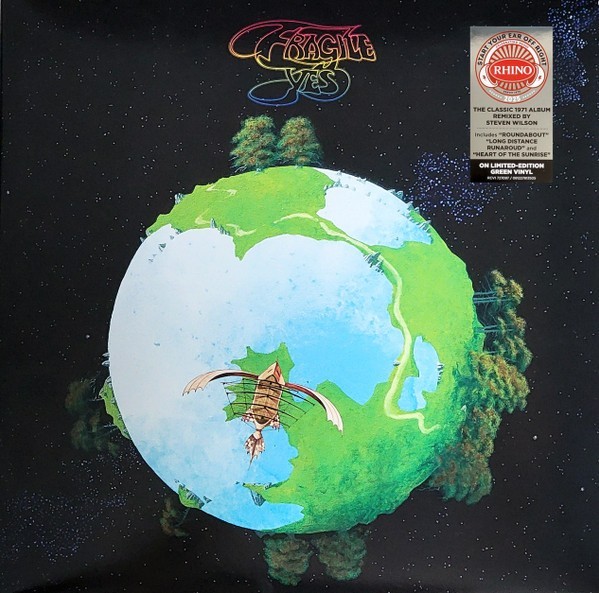 YES – Fragile Steven Wilson Remix LP GREEN COLORED VINYL ALBUM SEALED NEW RECORD