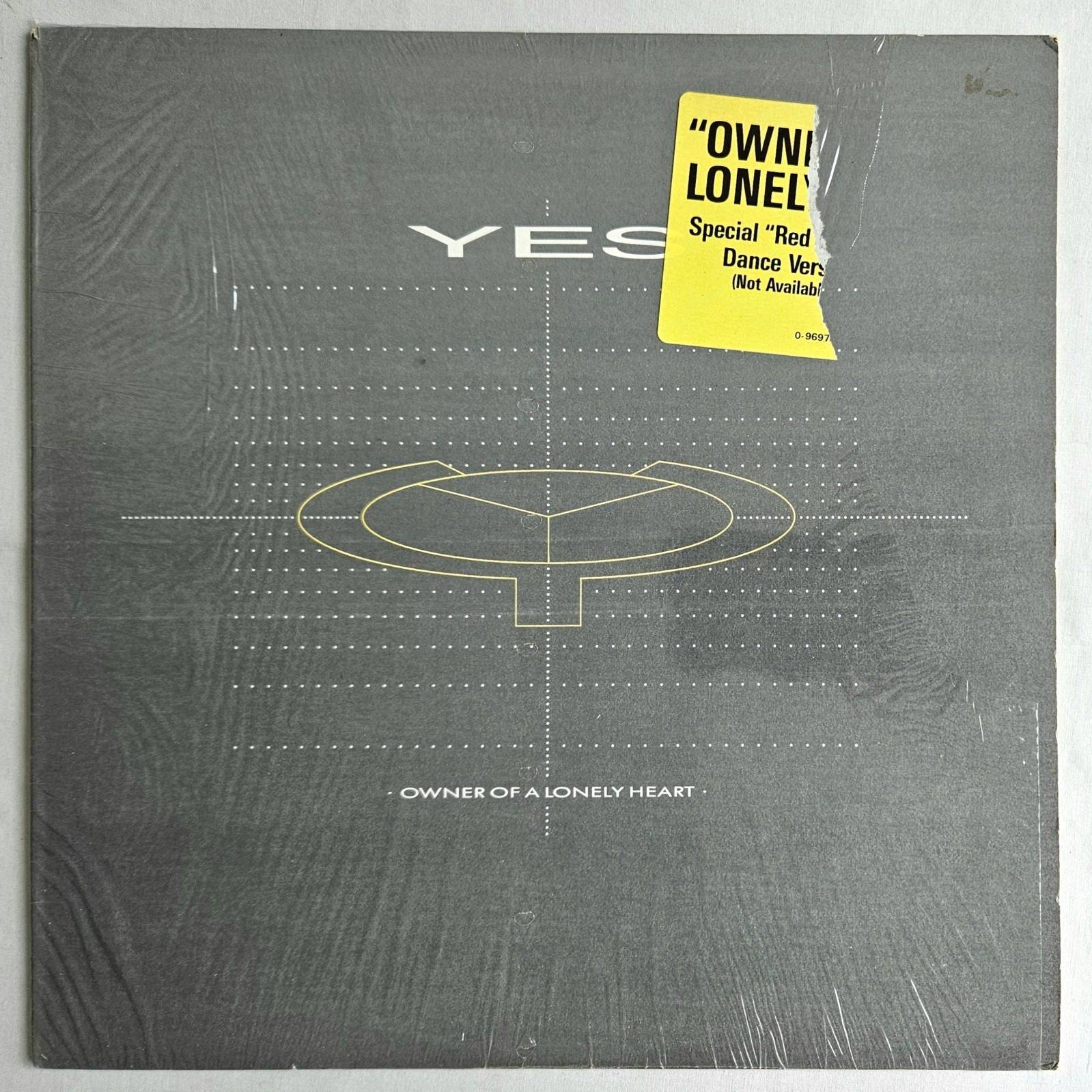 NEW WAVE / SYNTH-POP – YES – OWNER OF A LONELY HEART – ATCO RECORDS OG IN SHRINK