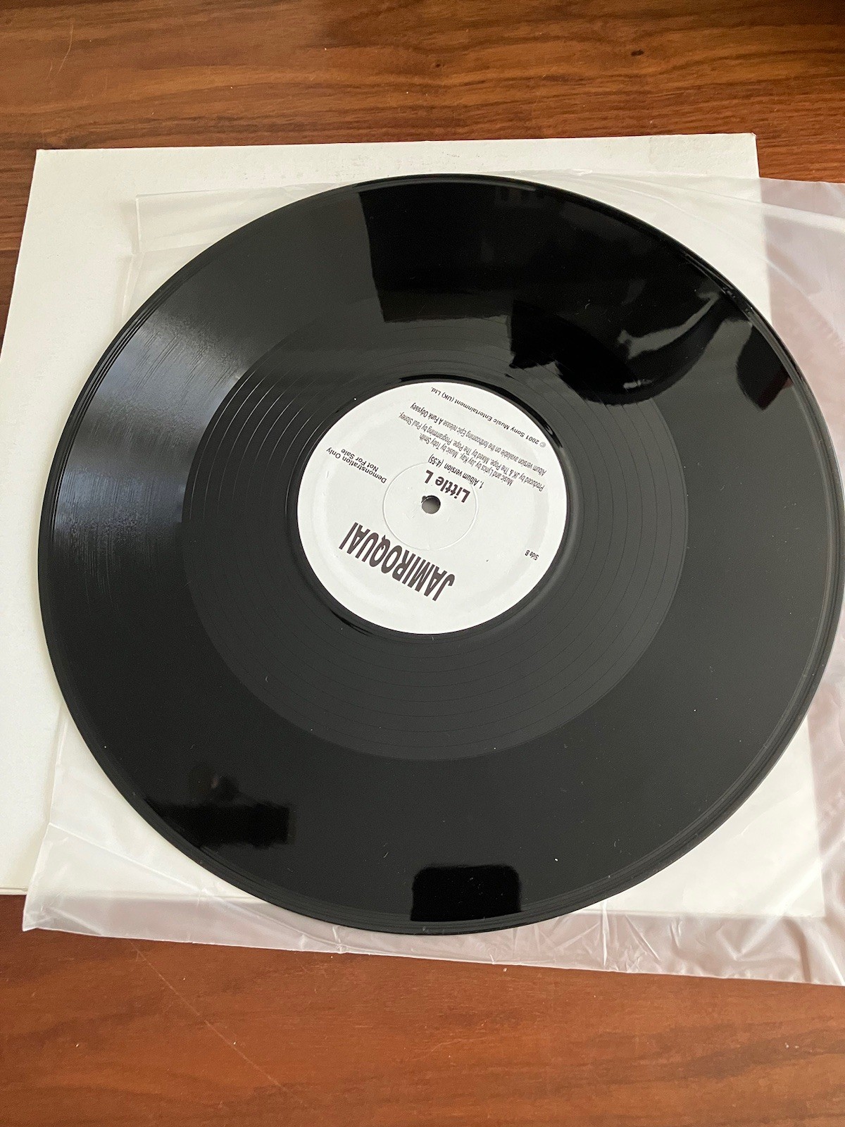 Jamiroquai Little L 12″ Promo Vinyl Bob Sinclair Remix 2001 Untested Pls Read