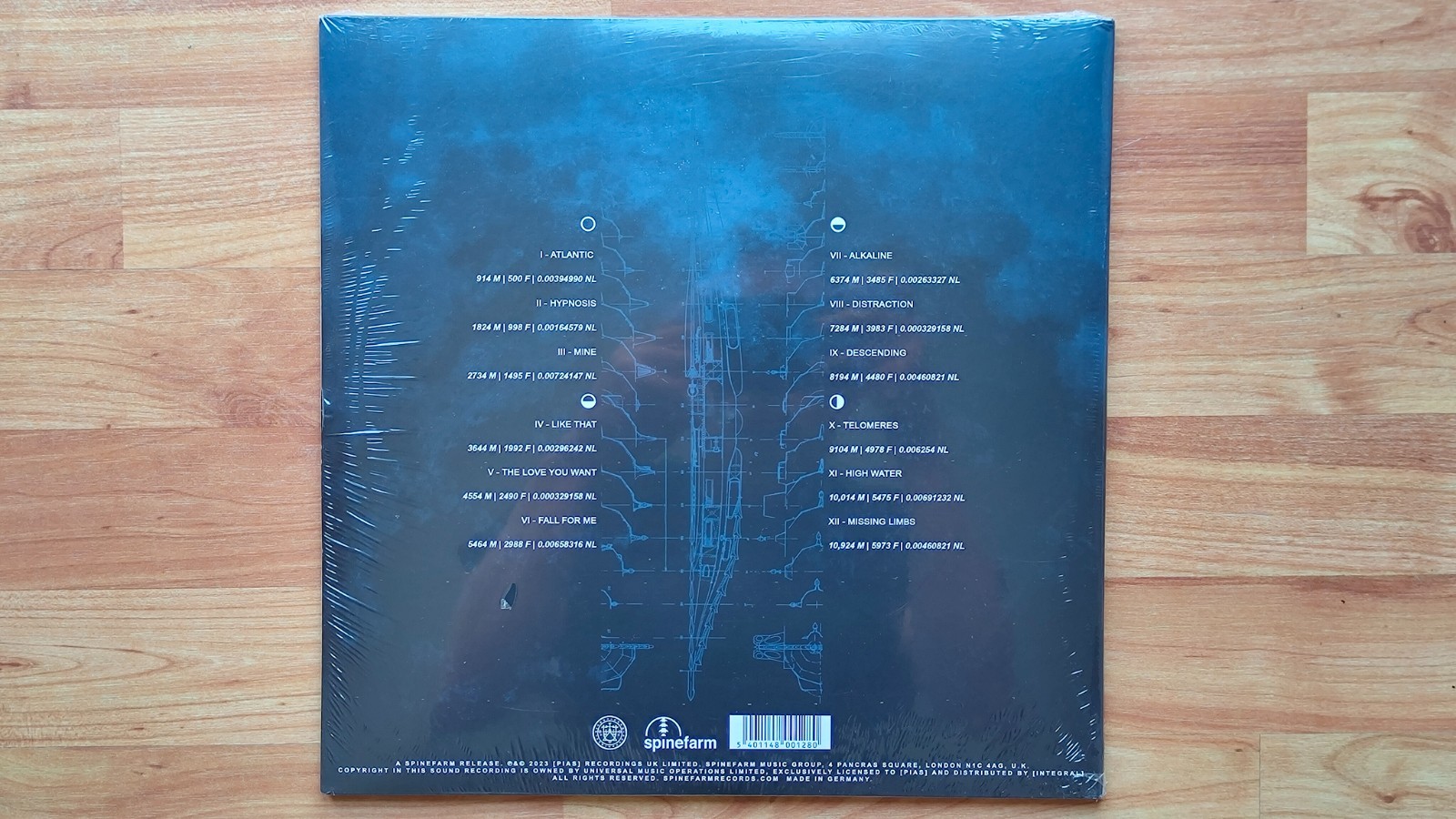 Sleep Token – This Place Will Become Your Tomb – Blue/Green Marble Vinyl LP, NEW
