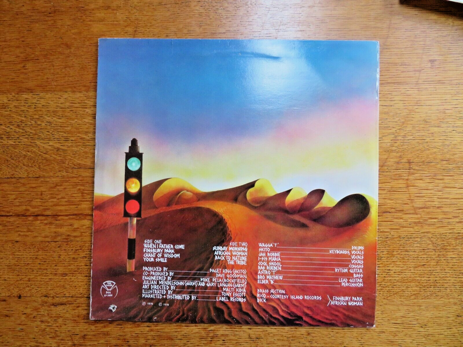 TRIBESMAN STREET LEVEL UK FIRST PRESS 1979 BOA LP 1001 EX NICE