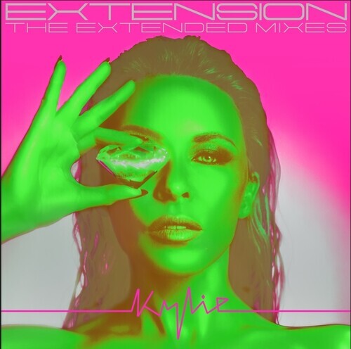 Kylie Minogue – Extension (The Extended Mixes) [New Vinyl LP] Clear Vinyl, Gatef