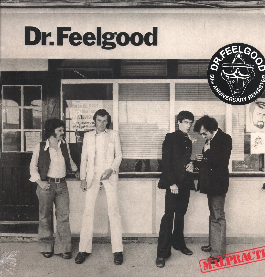 Dr. Feelgood Malpractice LP vinyl Europe Rhino 2024 50th Anniversary Remaster