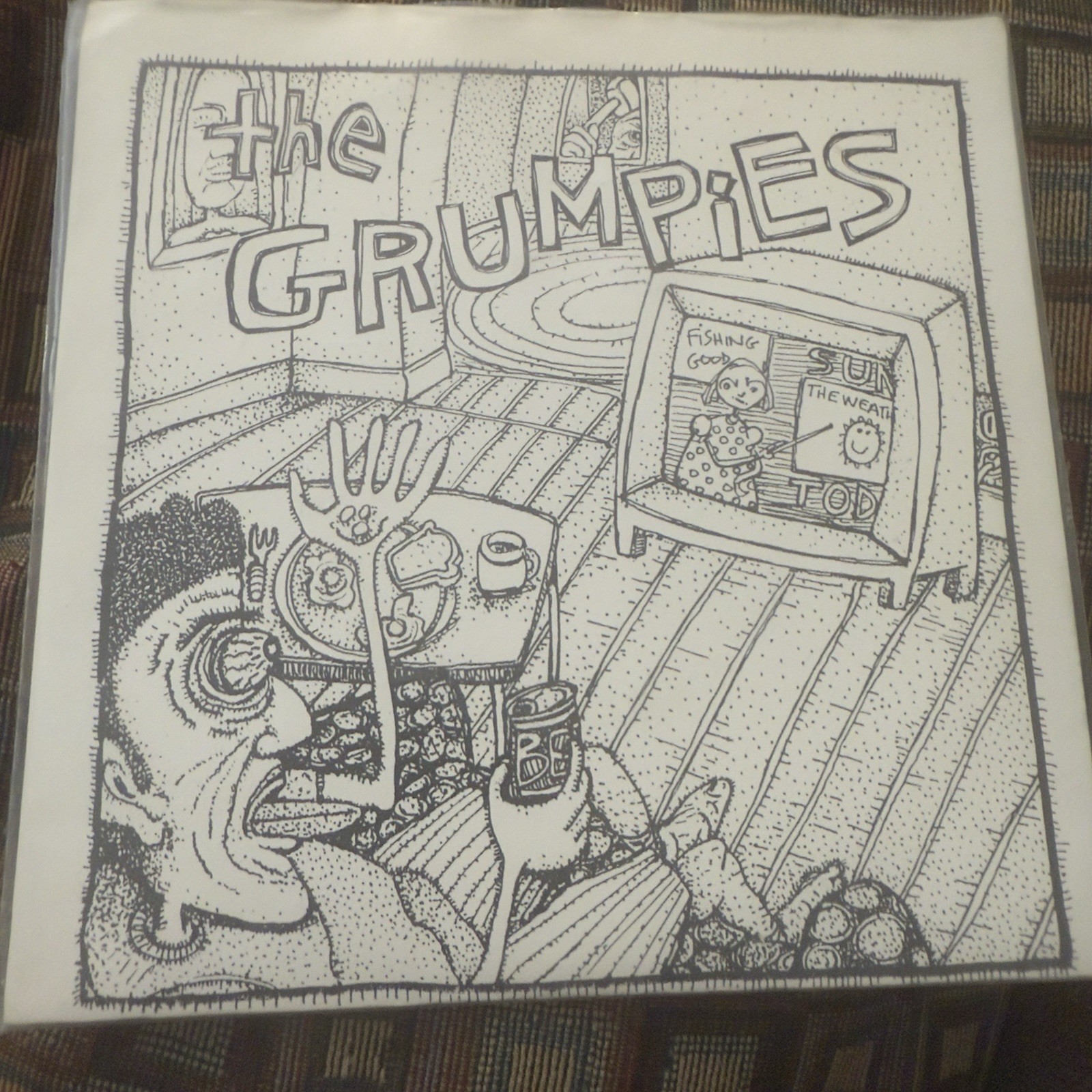 The Grumpies Like Any Other Day 7” Vinyl 45 , 1996 Shredder Records Pop Punk EX