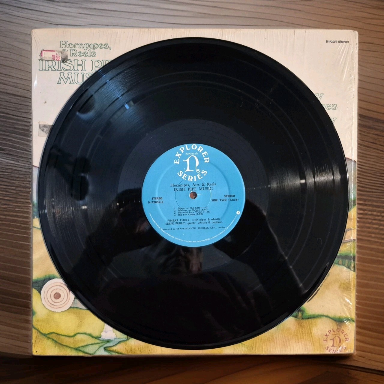 FINBAR&EDDIE FUREY/HORNPIPES, AIRS&REELS/IRISH PIPE MUSIC/NONESUCH H-72059/NM!!!