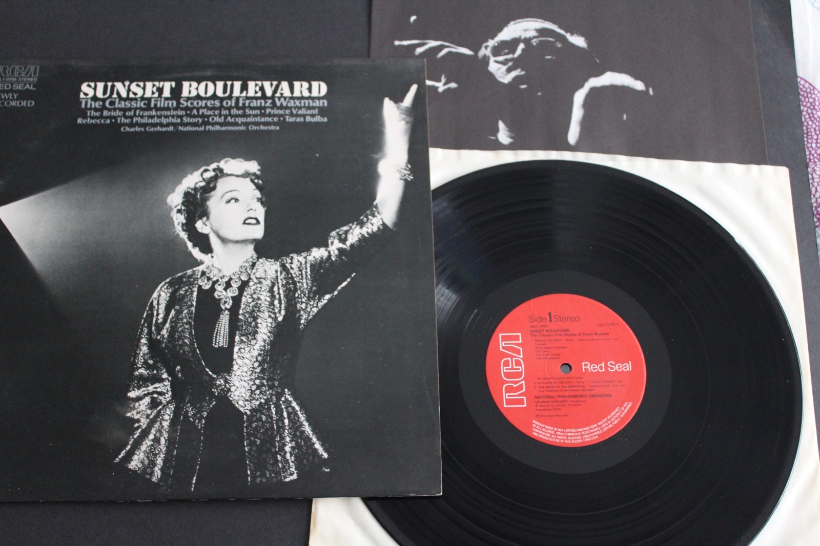 GERHARDT, NPO– Sunset Boulevard-The Classic Film Scores Of Franz Waxman 1974 RCA