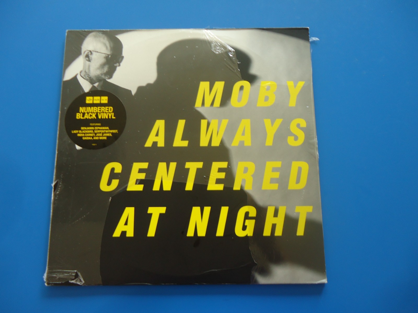 Moby Always Centered at Night LP (2024) NEW Shrink Wrap Tear Numbered 3656