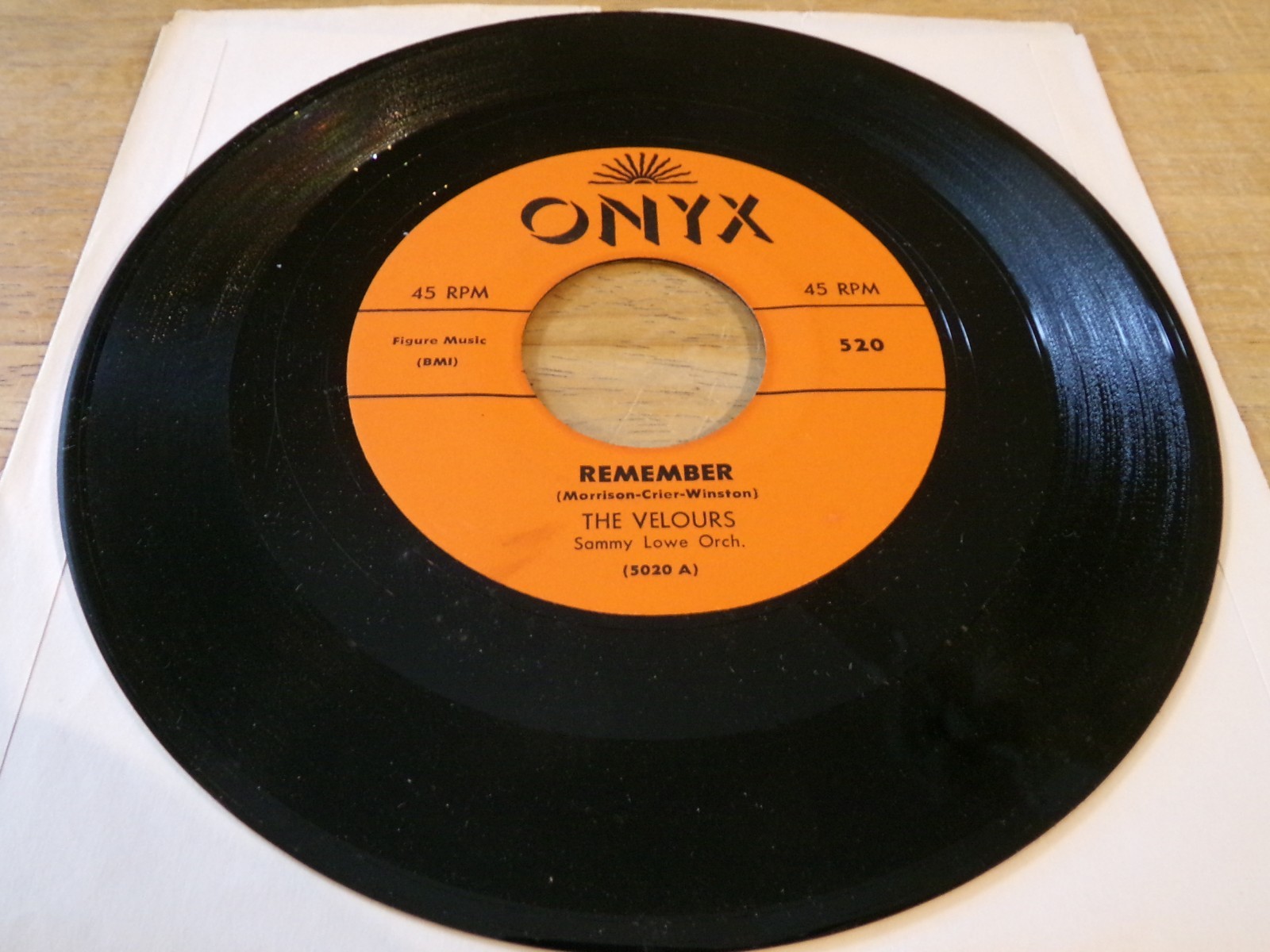 The Velours 45 – Remember – Onyx 520 repro