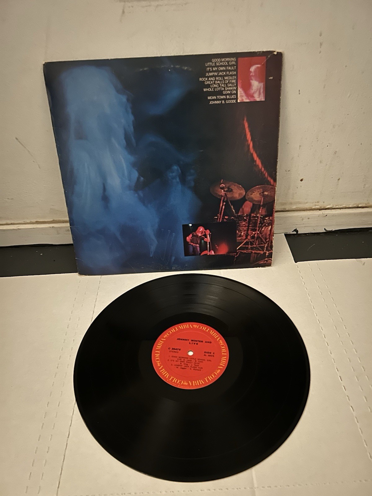Johnny Winter And – Live Johnny Winter And 1971 Columbia C 30475 Vinyl LP VG