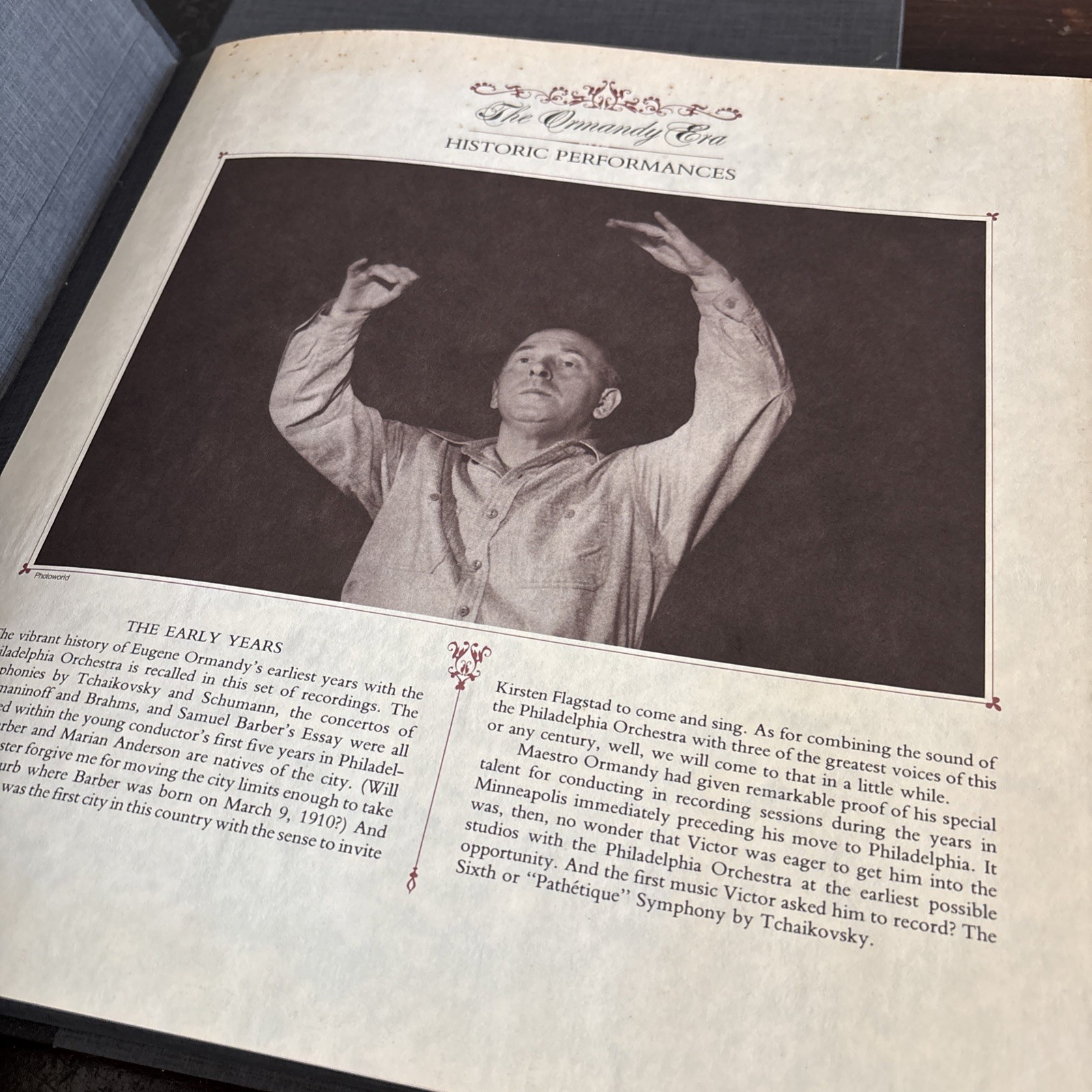 The Ormandy Era: Volume V Five LPs pressed in Red Vinyl: Franklin Mint: Deluxe!