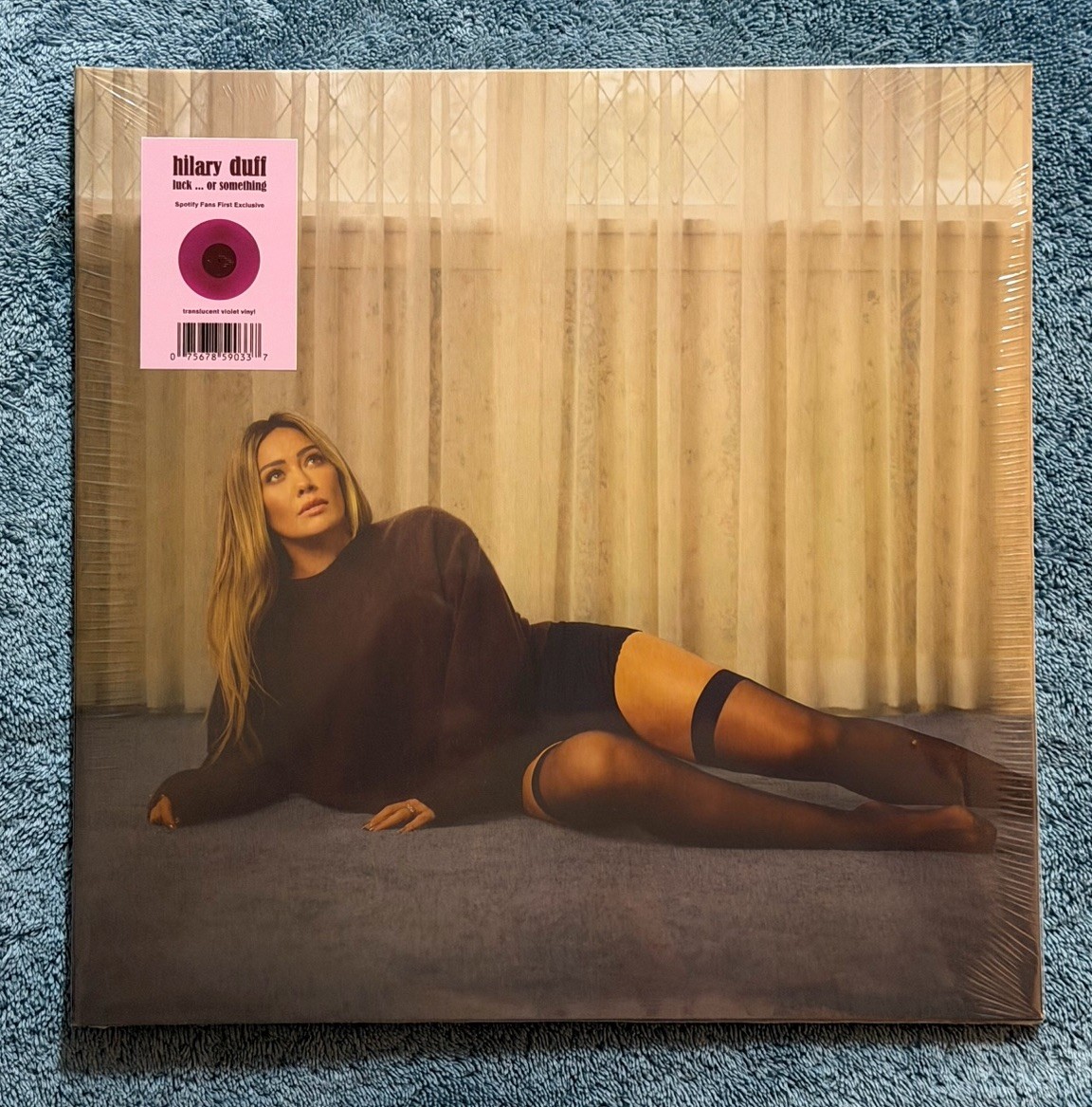 Hilary Duff Luck Or Something Spotify Fans First Violet Vinyl Sealed New Rare