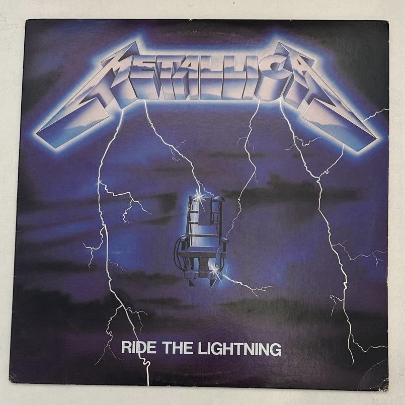 Metallica – Ride The Lightning LP Reissue Specialty Press 1984 US RARE