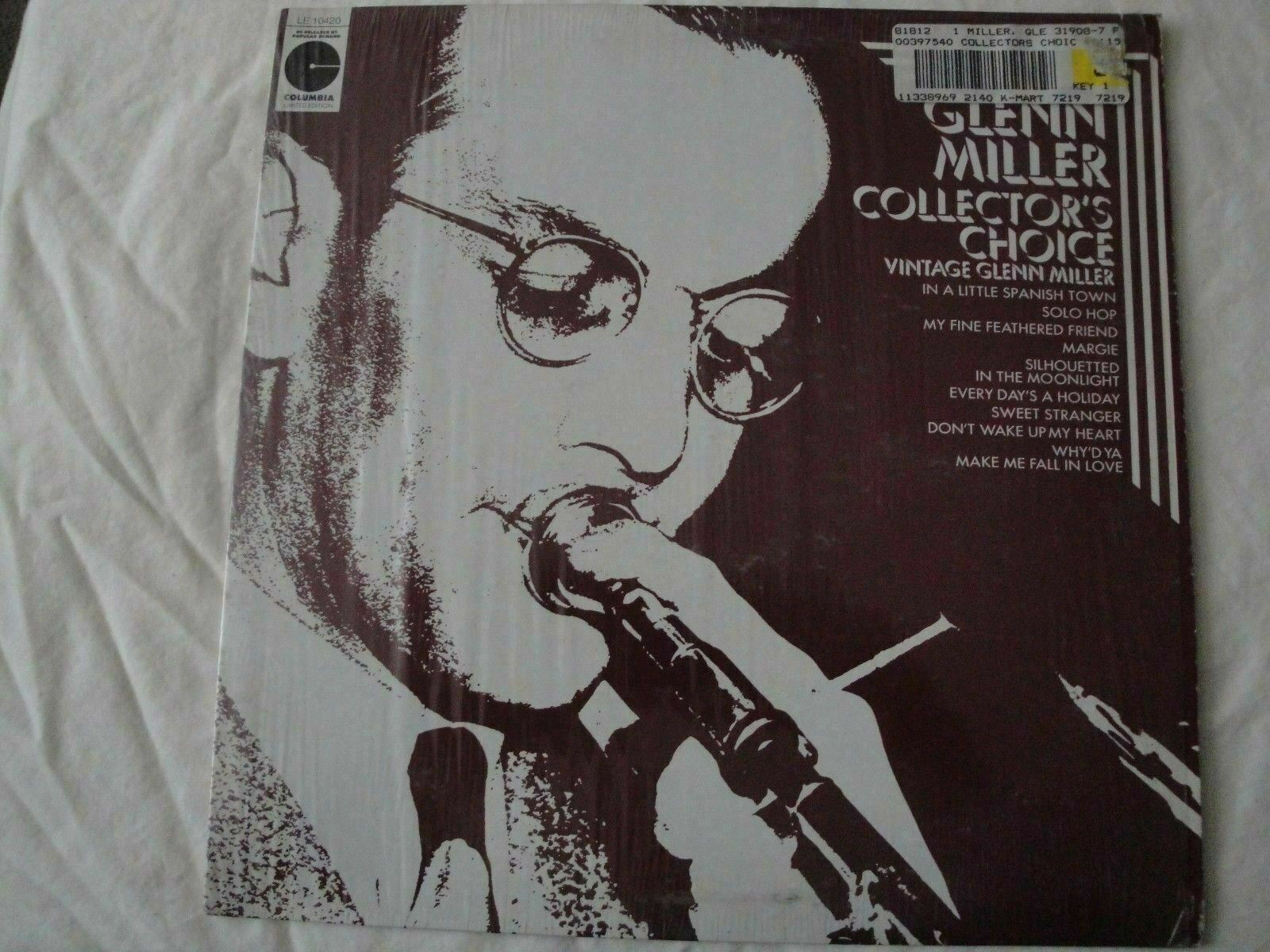 GLENN MILLER COLLECTOR’S CHOICE 12″, 33RPM, Big Band/Swing, JAZZ LP EX COLUMBIA