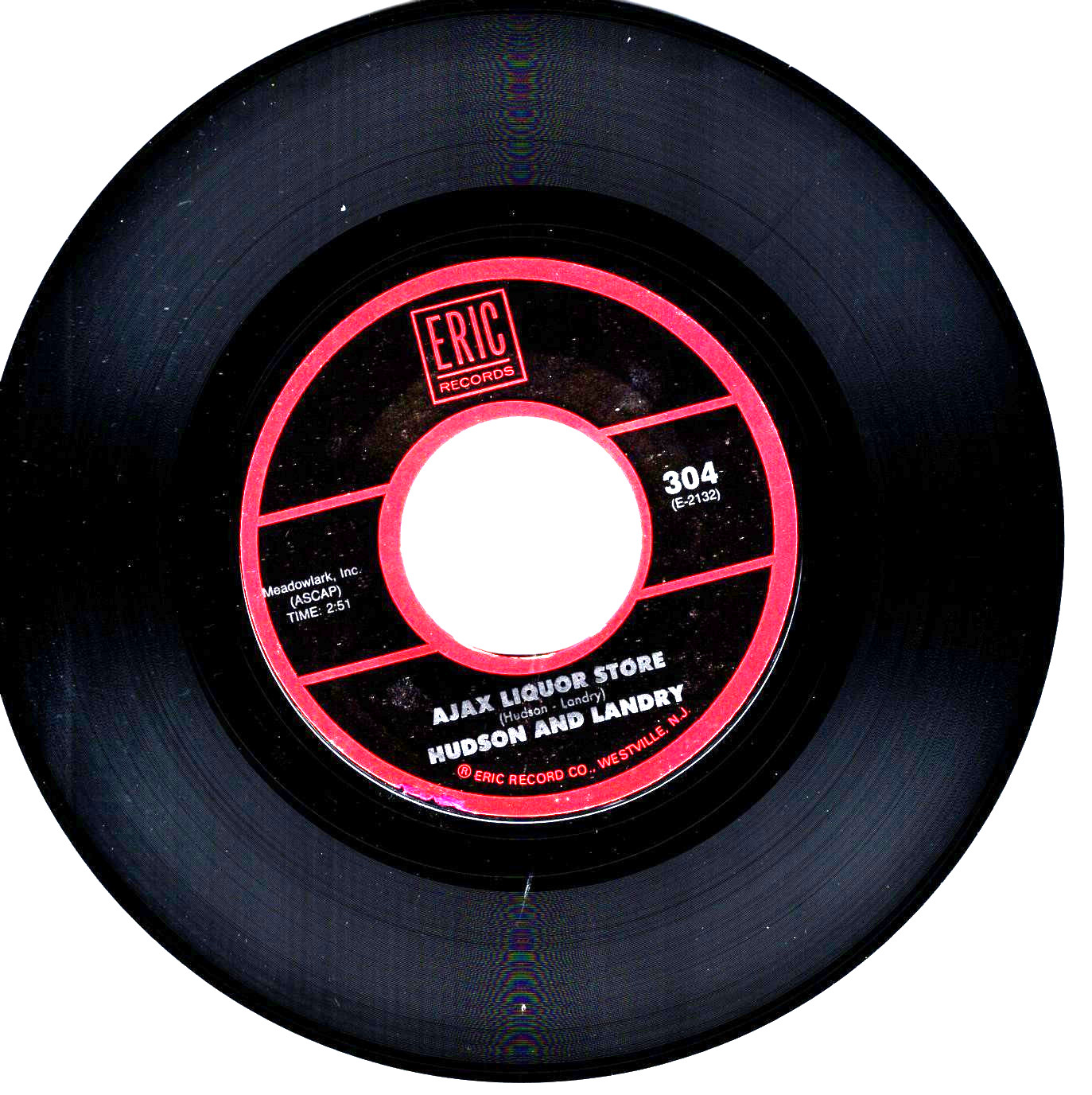 BILLY JOE & THE CHECKMATES: PERCOLATOR / HUDSON AND LANDRY: AJAX LIQUOR .. 9185