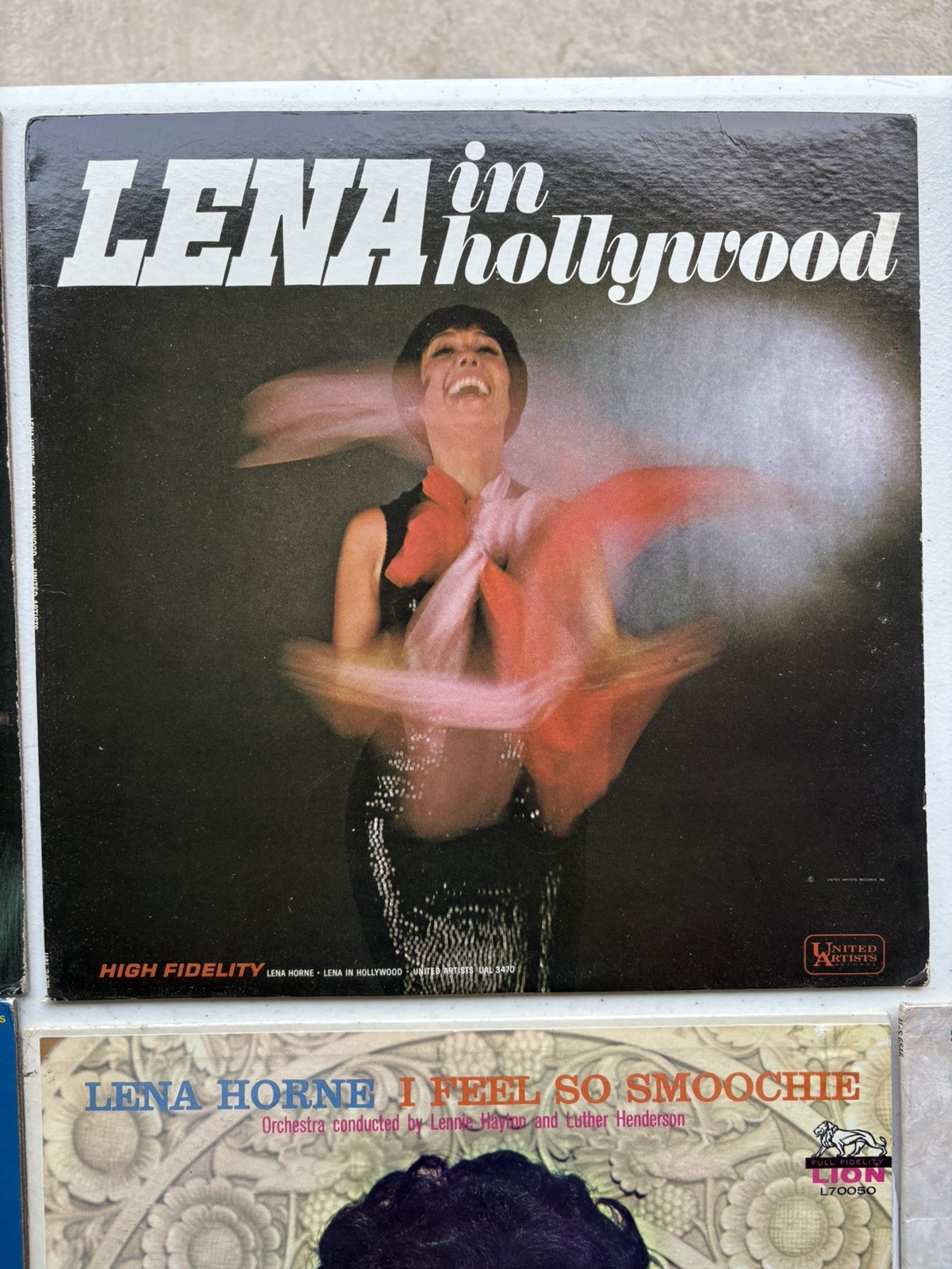 Lena Horne Vinyl LP Record Lot of 5 Soul Jazz Merry From Lena Hollywood