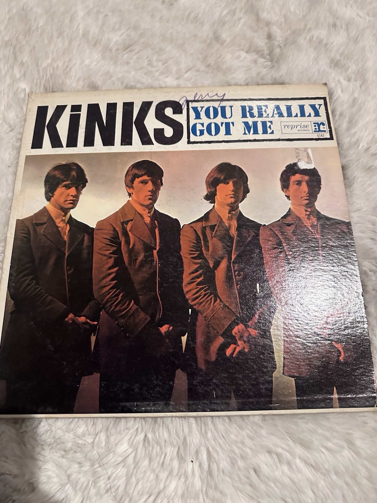 The Kinks You Really Got Me Vinyl LP VG/G+ 1st U.S. Mono Pressing 1964 Classics