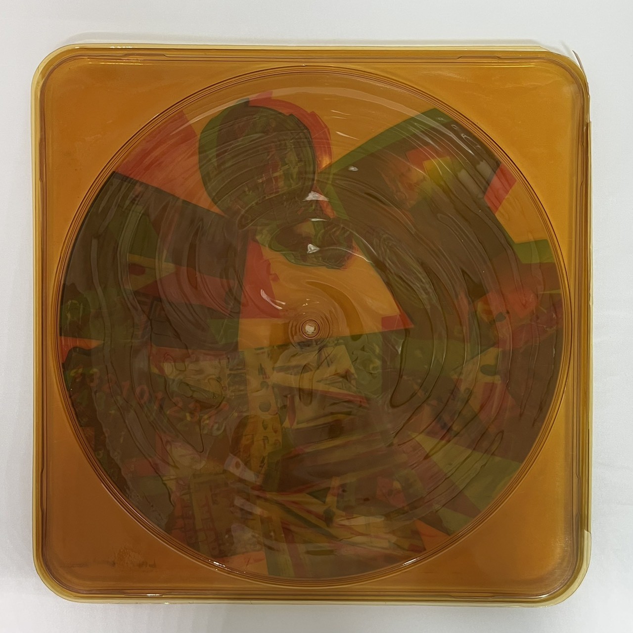 TALKING HEADS / Speaking In Tongues 1983 US Clear Vinyl Ltd Ed Rauschenberg NM