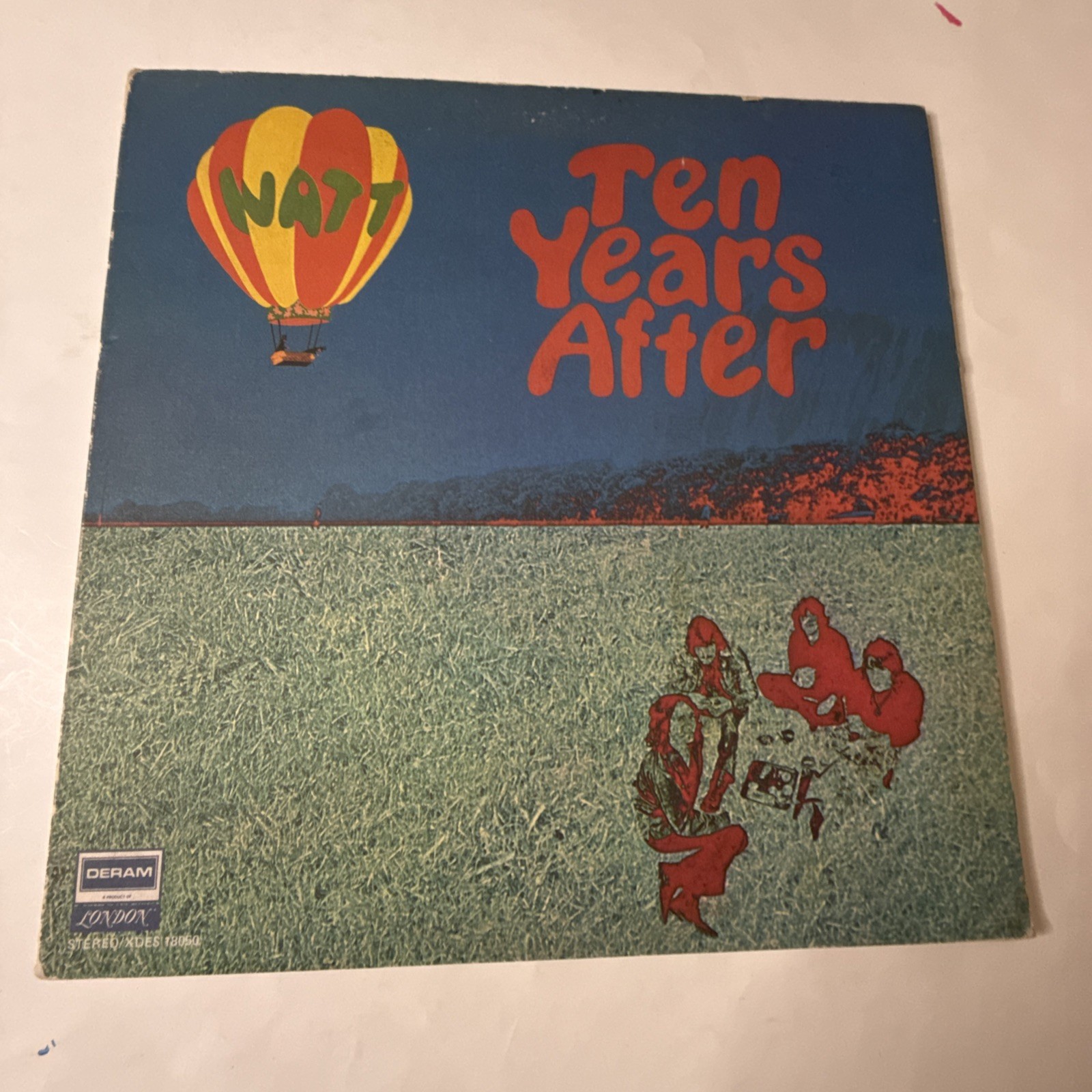 Ten Years After Watt vinyl LP record 1970 Deram XDES 18050 VG/VG