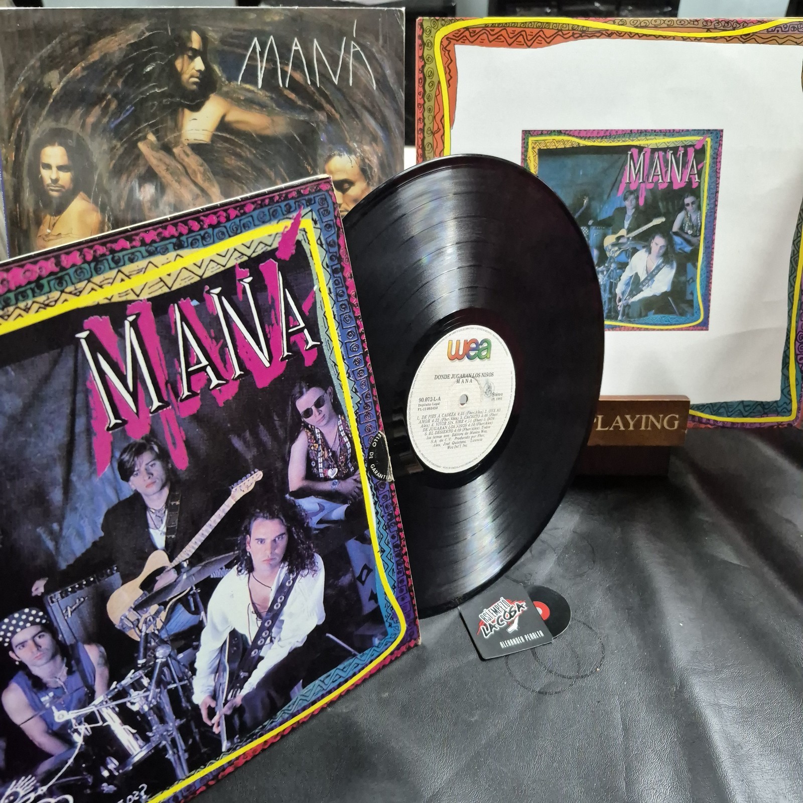Maná ‎– Donde Jugarán Los Niños? -Latin, Rock, Pop, Venezuela 🇻🇪 1993 Caifanes