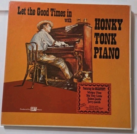 1978 Honky Tonk Piano 5 LP Vinyl Box Music Records 9DM-22 Harmonica Piano