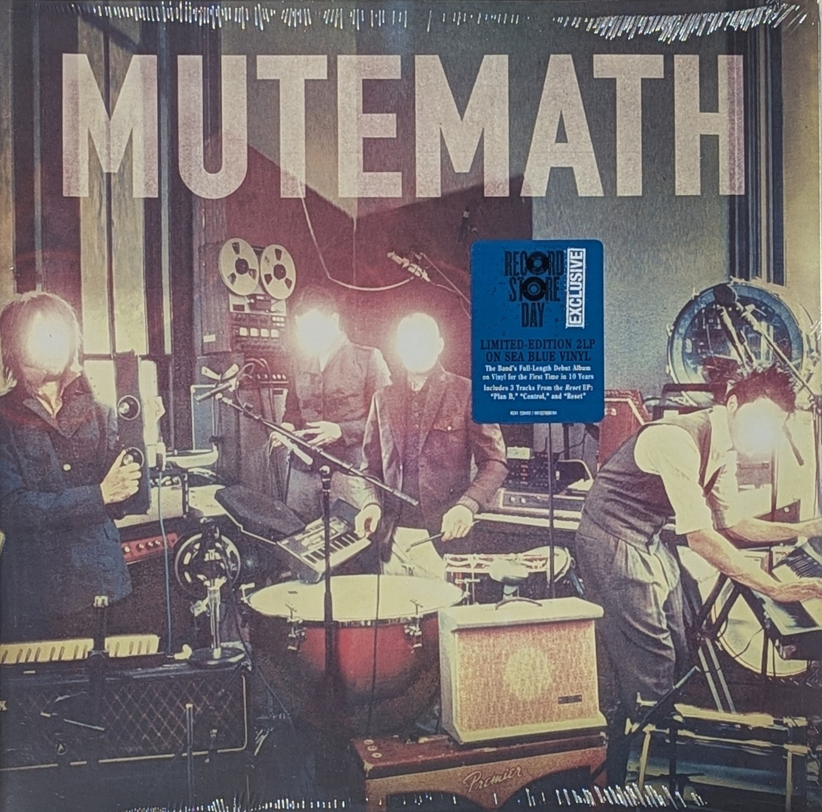 MUTHMATH Mutemath SEALED limited LP Sea-Blue Vinyl RSD