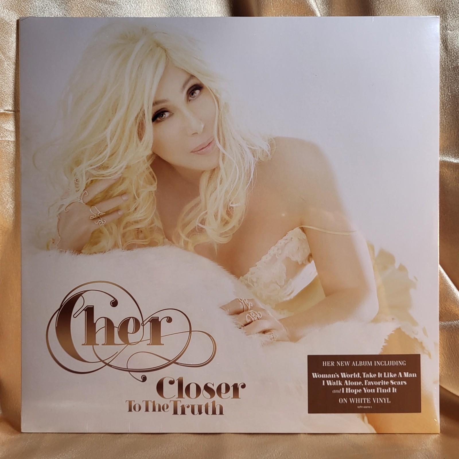 Cher Closer To The Truth 2013 Warner Bros Limited Edition White Vinyl LP SEALED