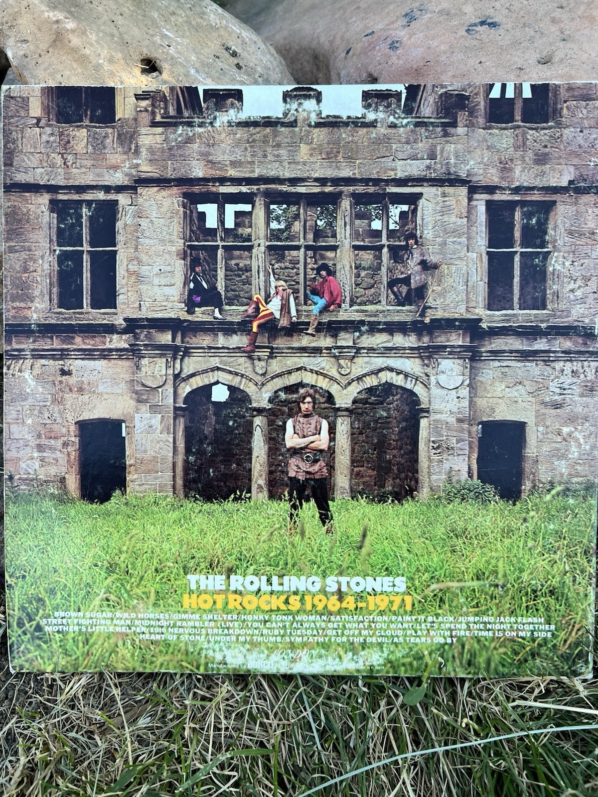 The Rolling Stones Hot Rocks 1964-1971 London 12″ Black Vinyl 2LP Stereo