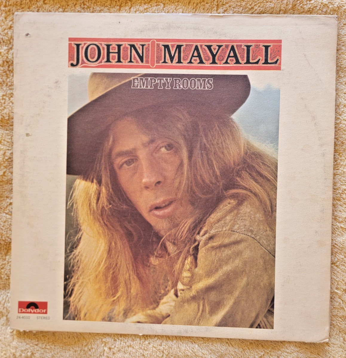 JOHN MAYALL Empty Rooms Vinyl Record Album LP 197 LP EX Play Tested