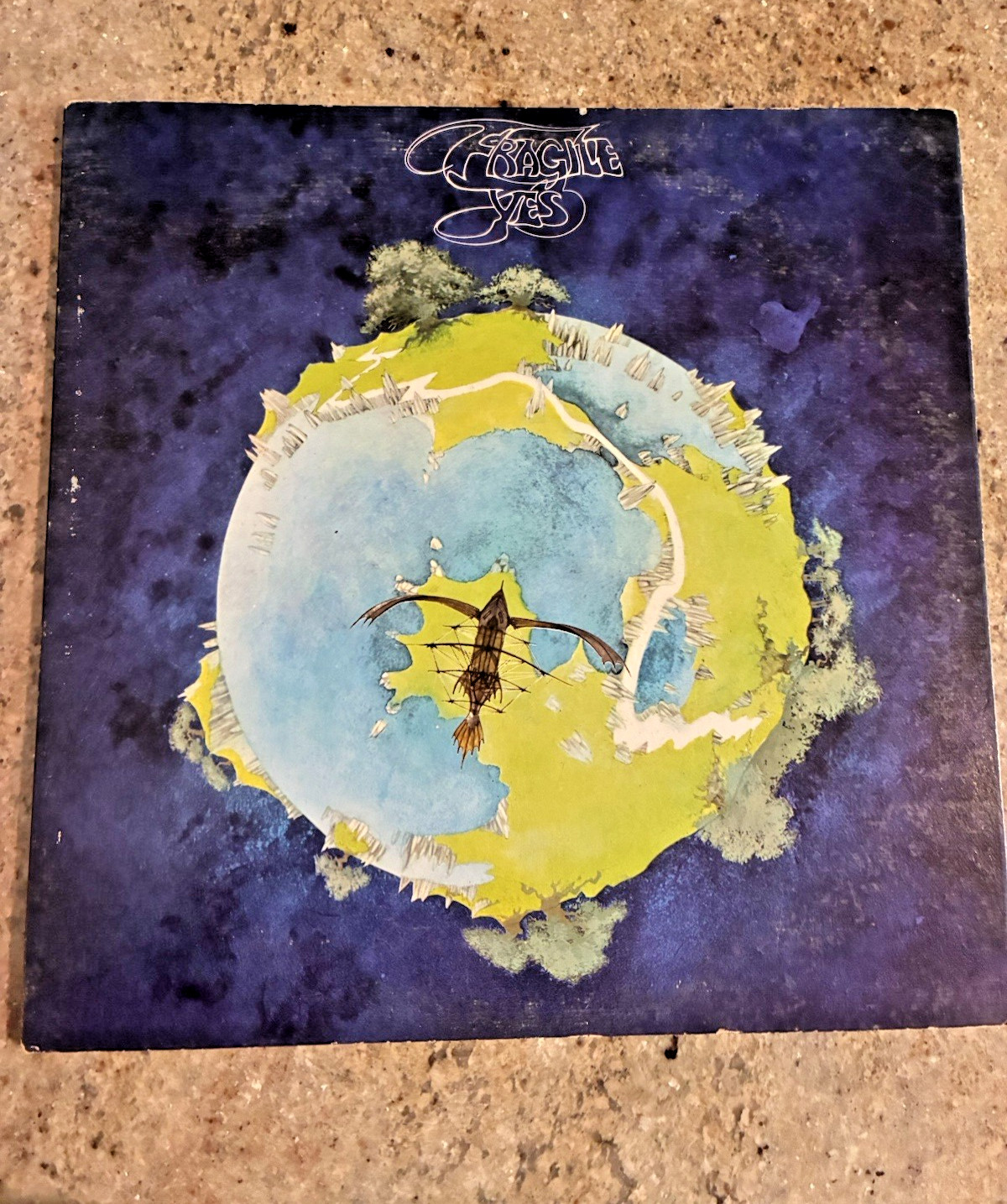 Yes Fragile vinyl record LP 33 RPM Album Vintage Play Tested VG+