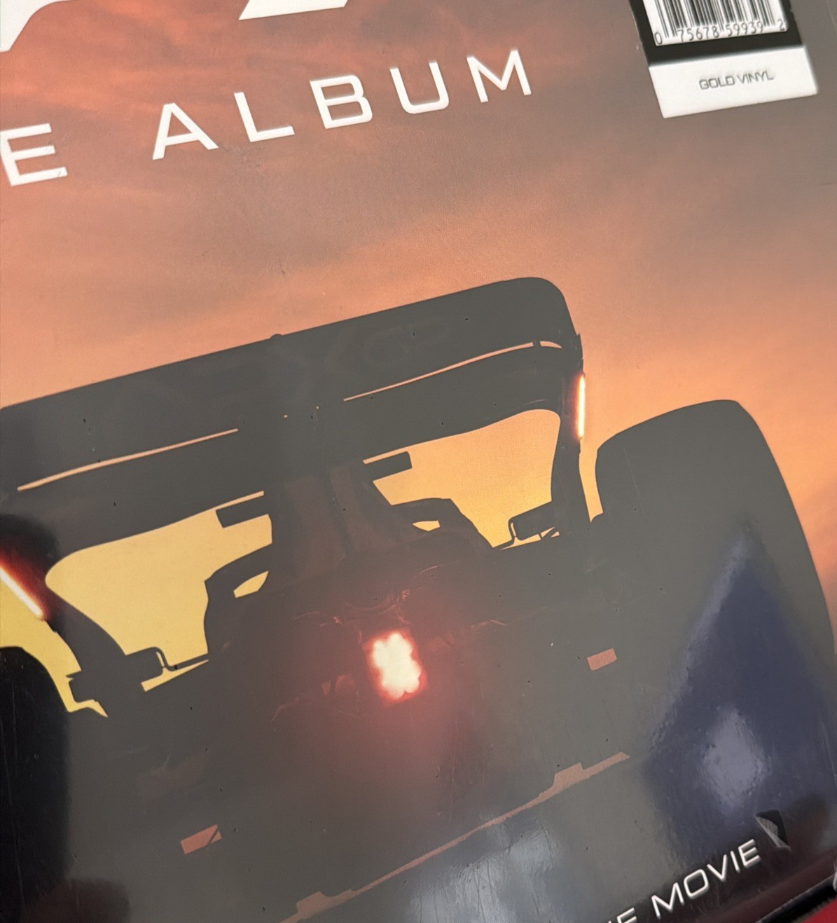 Various Artists – F1 The Album Gold VINYL SOUNDTRACK NEW/COLOR sealed