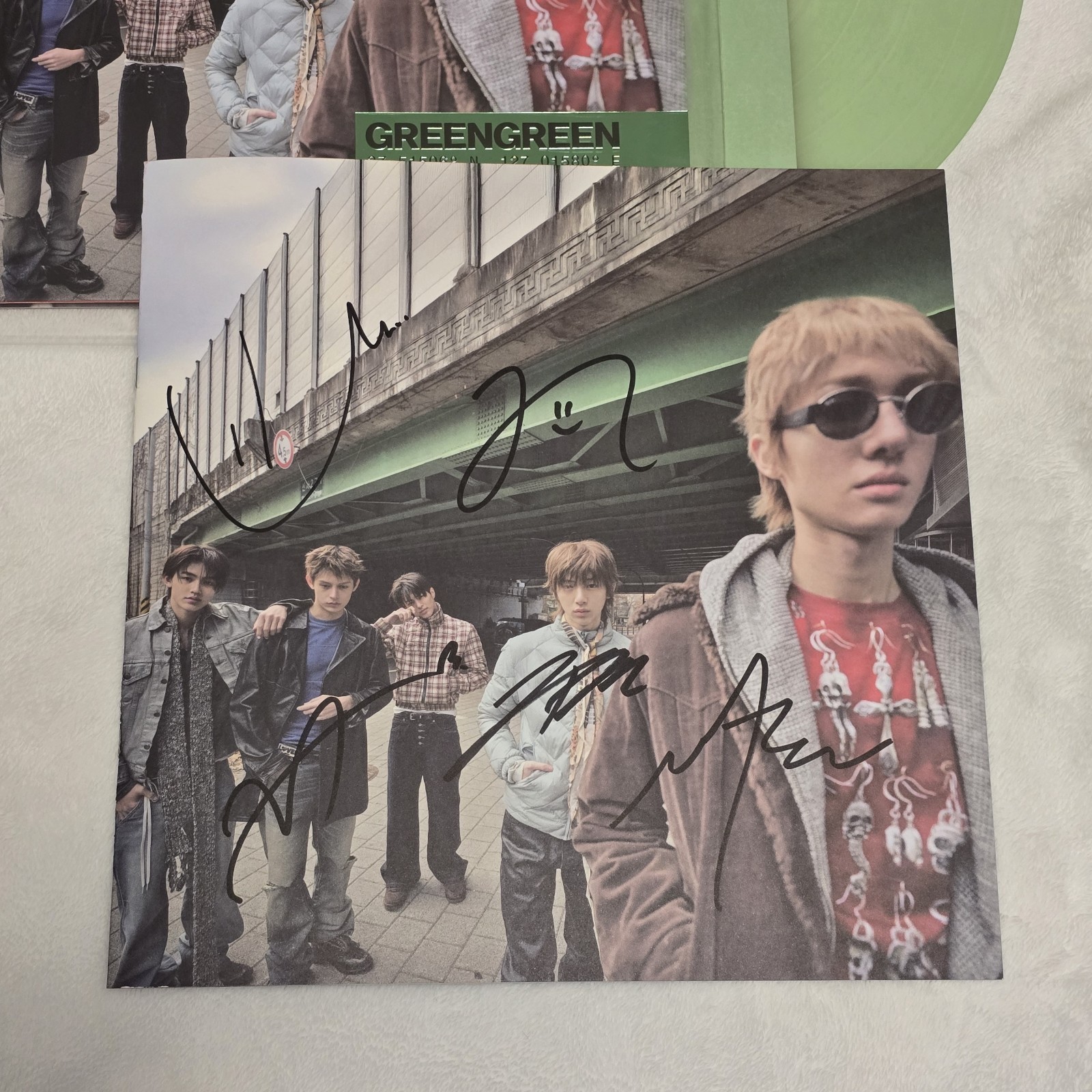 SIGNED Official Cortis GREENGREEN Indie Exclusive Vinyl Record