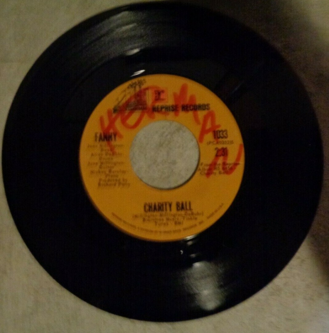 Fanny Charity Ball / Place In The Country 45 RPM