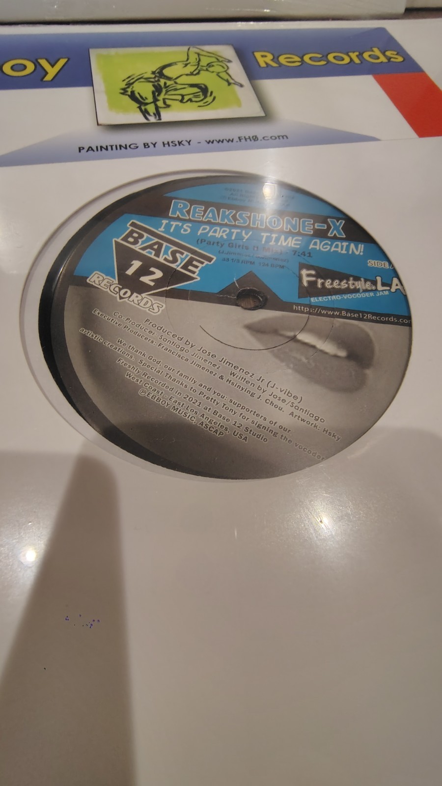 VSF Reakshone-X Its Party Rap Random Miami Bass Electro Break Hip Hop Sealed