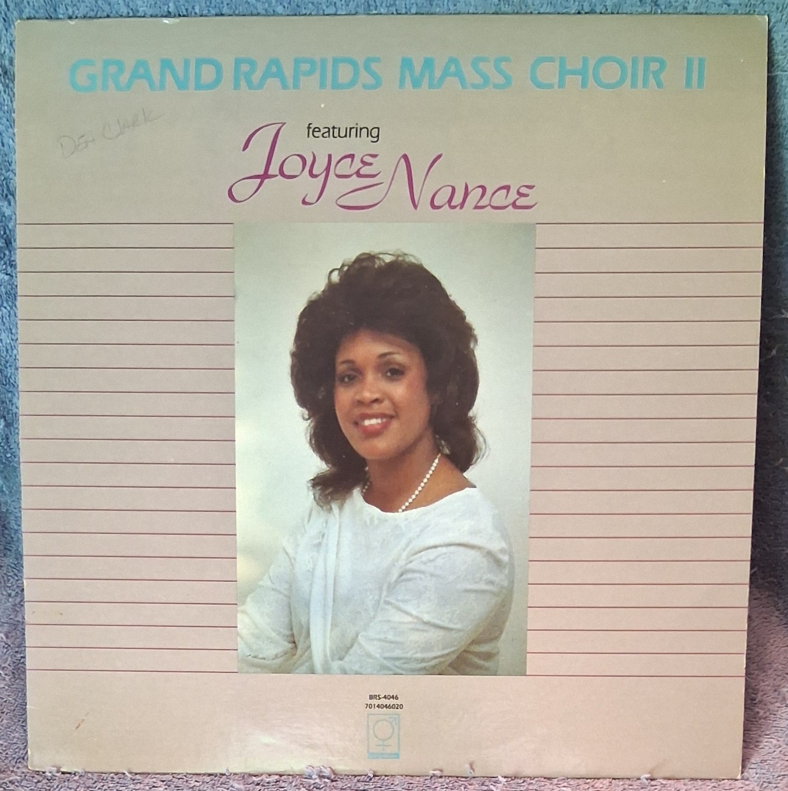 GRAND RAPIDS MASS CHOIR Joyce Nance 1985 LP Birthright Records #BRS-4046