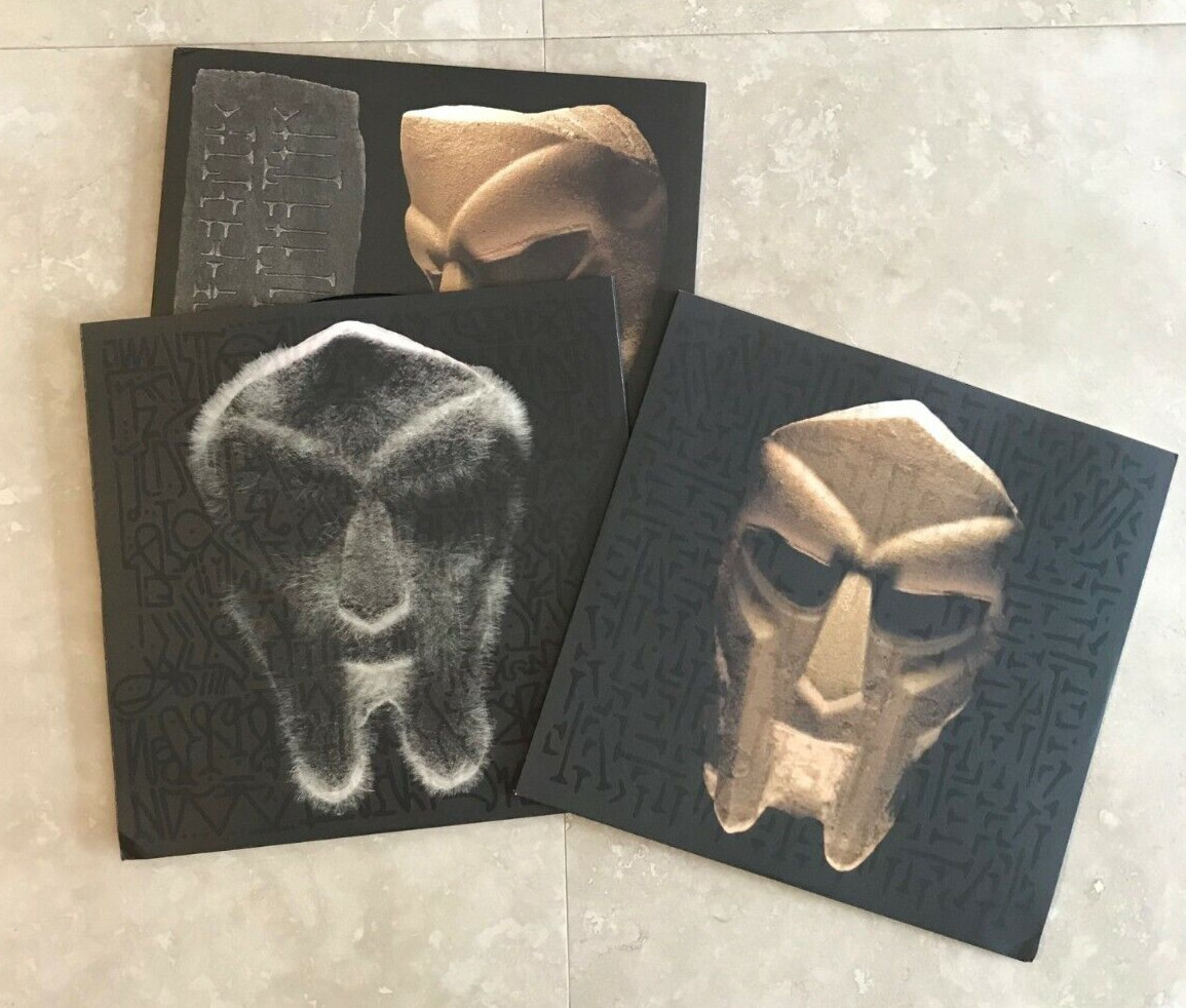 MF DOOM Born Like This 2x Vinyl LP Foil edition Madlib J Dilla KMD Mos Def