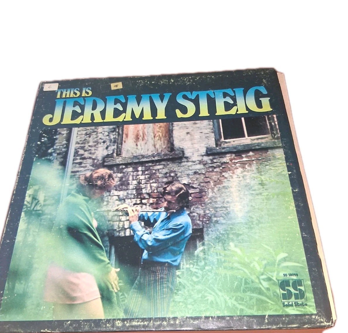 This Is Jeremy Steig 1969 LP Solid State Records Gatefold Vinyl SS 18059 Psych