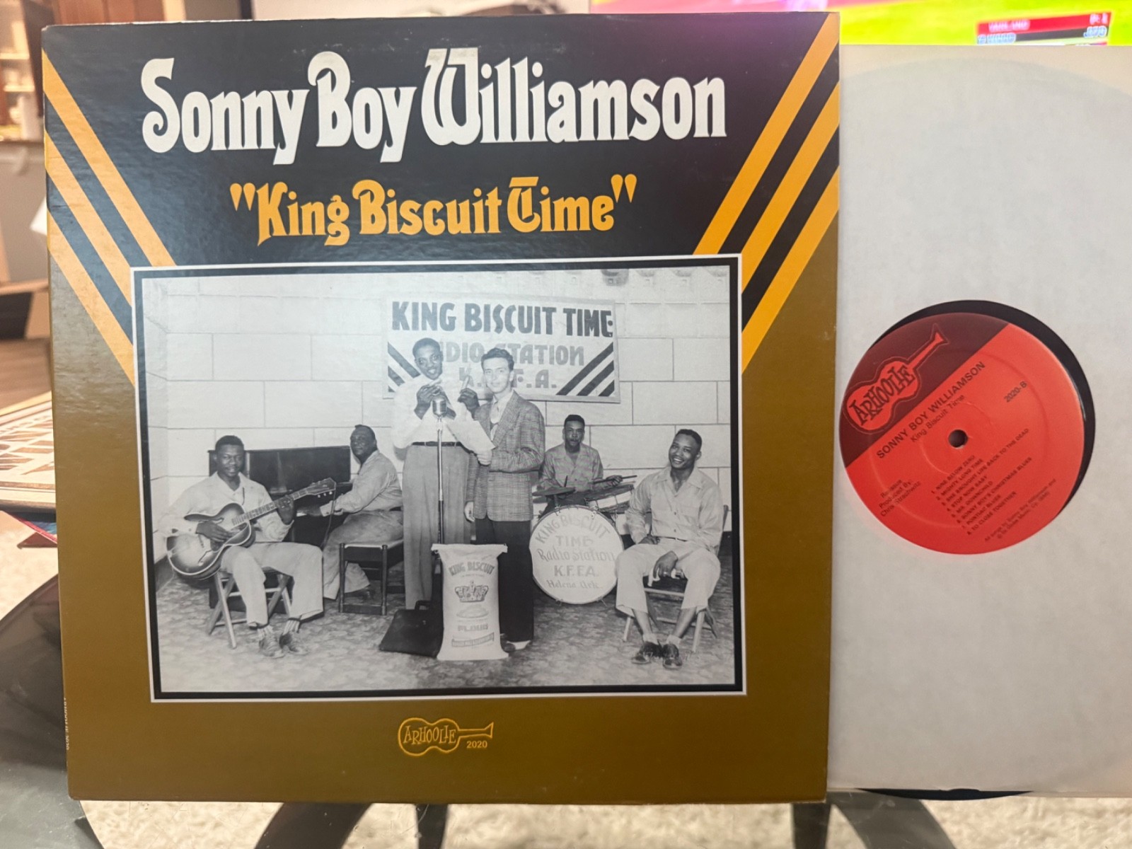 SONNY BOY WILLIAMSON ~ KING BISCUIT TIME~NM TO UNPLAYED VINYL LP BLUES NICE!