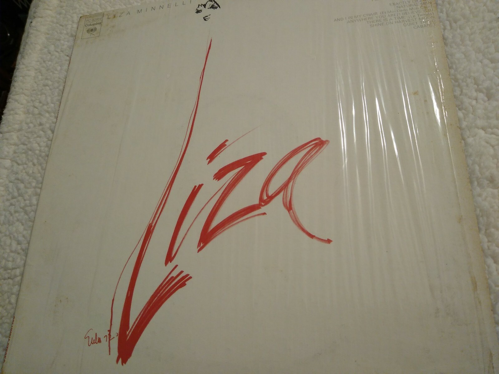 Liza Minnelli Live At The Winter Garden – Columbia 1974 LP # PC 32854 – Good