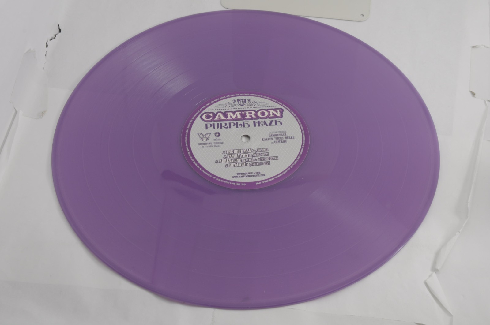 Cam’ron – Purple Haze RAF Records 2004 Us Original ( 2LP/NM/NM)”237