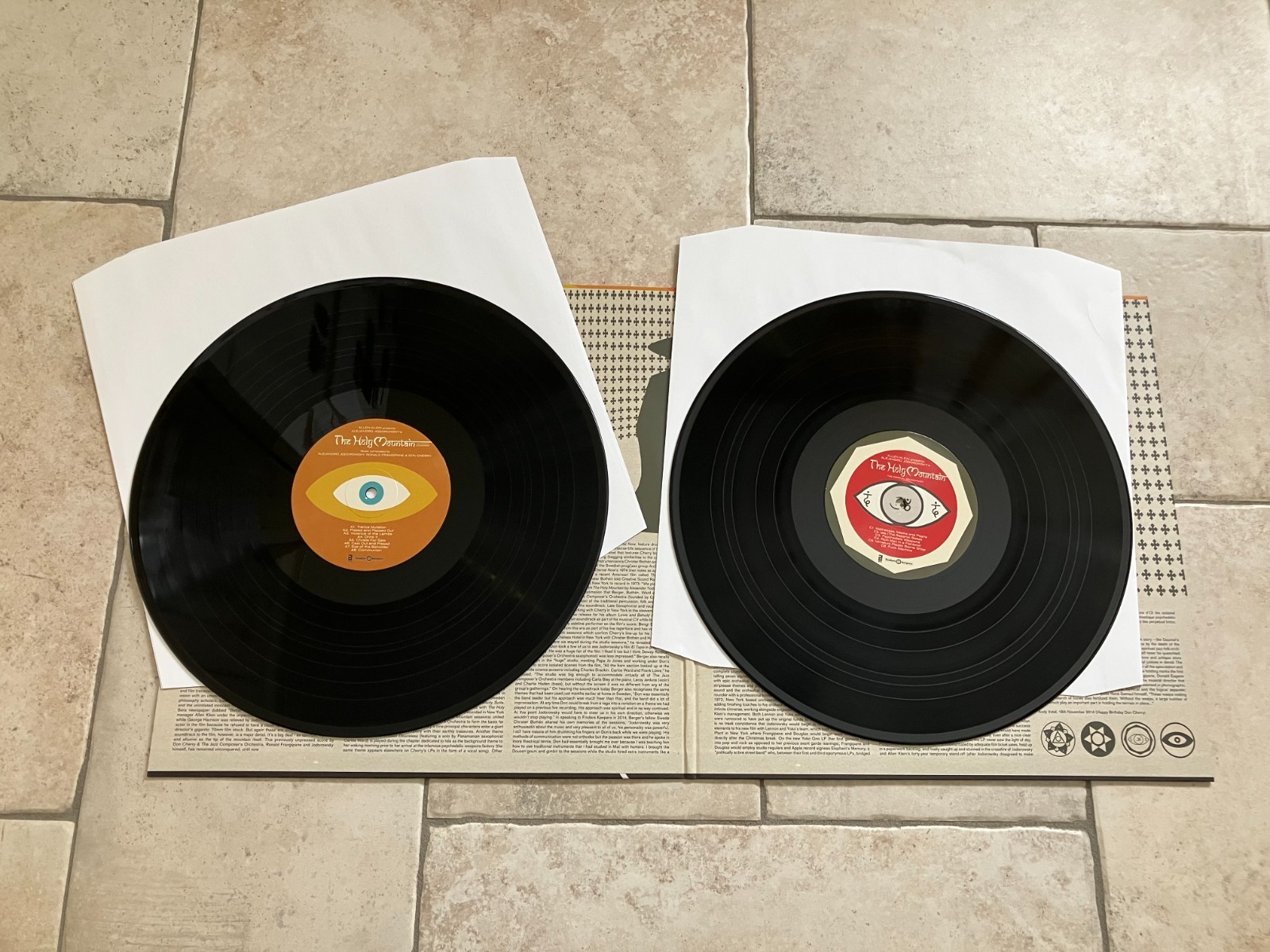 Jodorowsky ‎_ The Holy Mountain _ 2 X Vinile LP 33giri 12″ Soundtrack _ 2014 UK