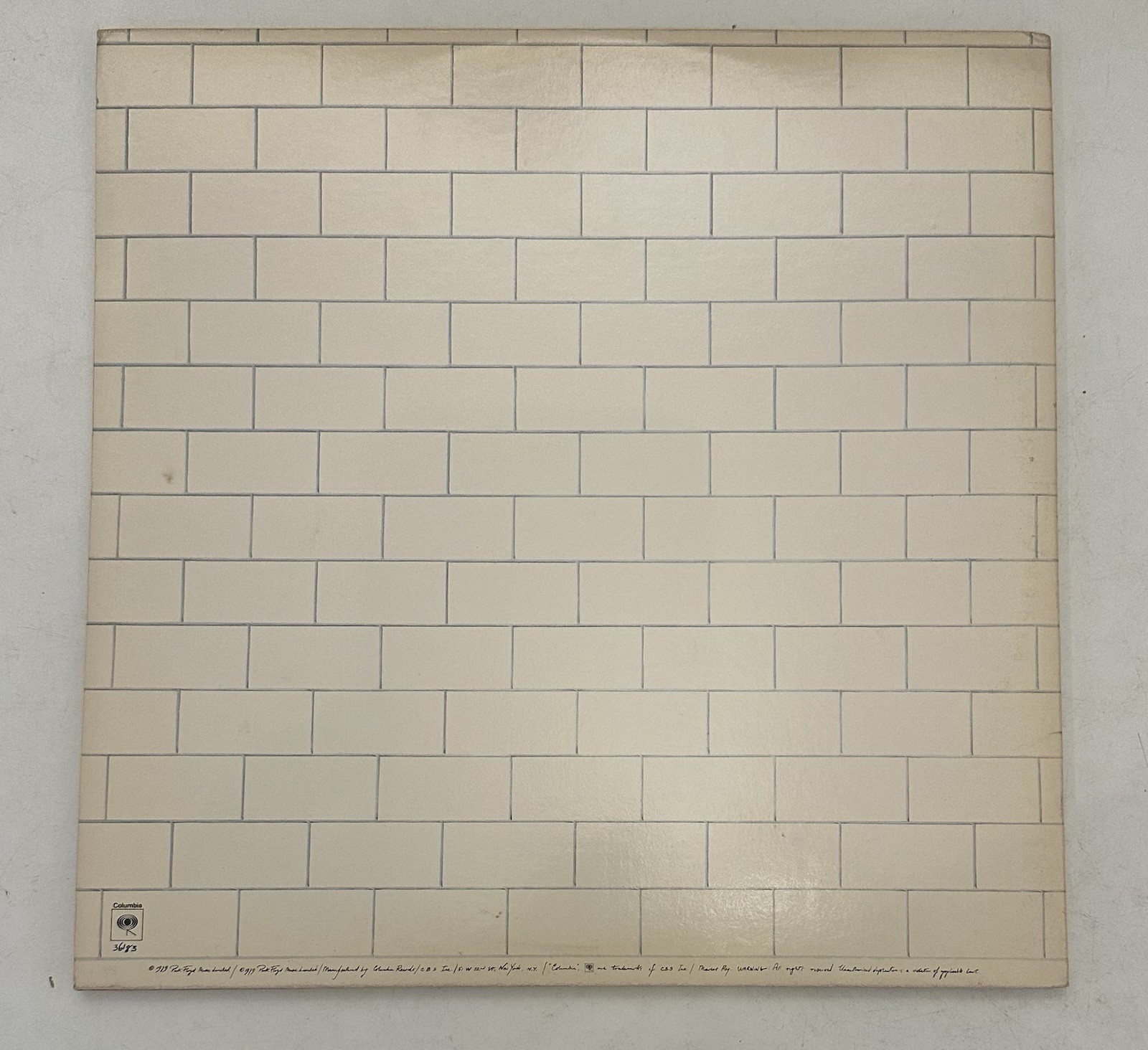 Pink Floyd – The Wall PC2 36183, Pitman Press, First Sleeve 1979 NM