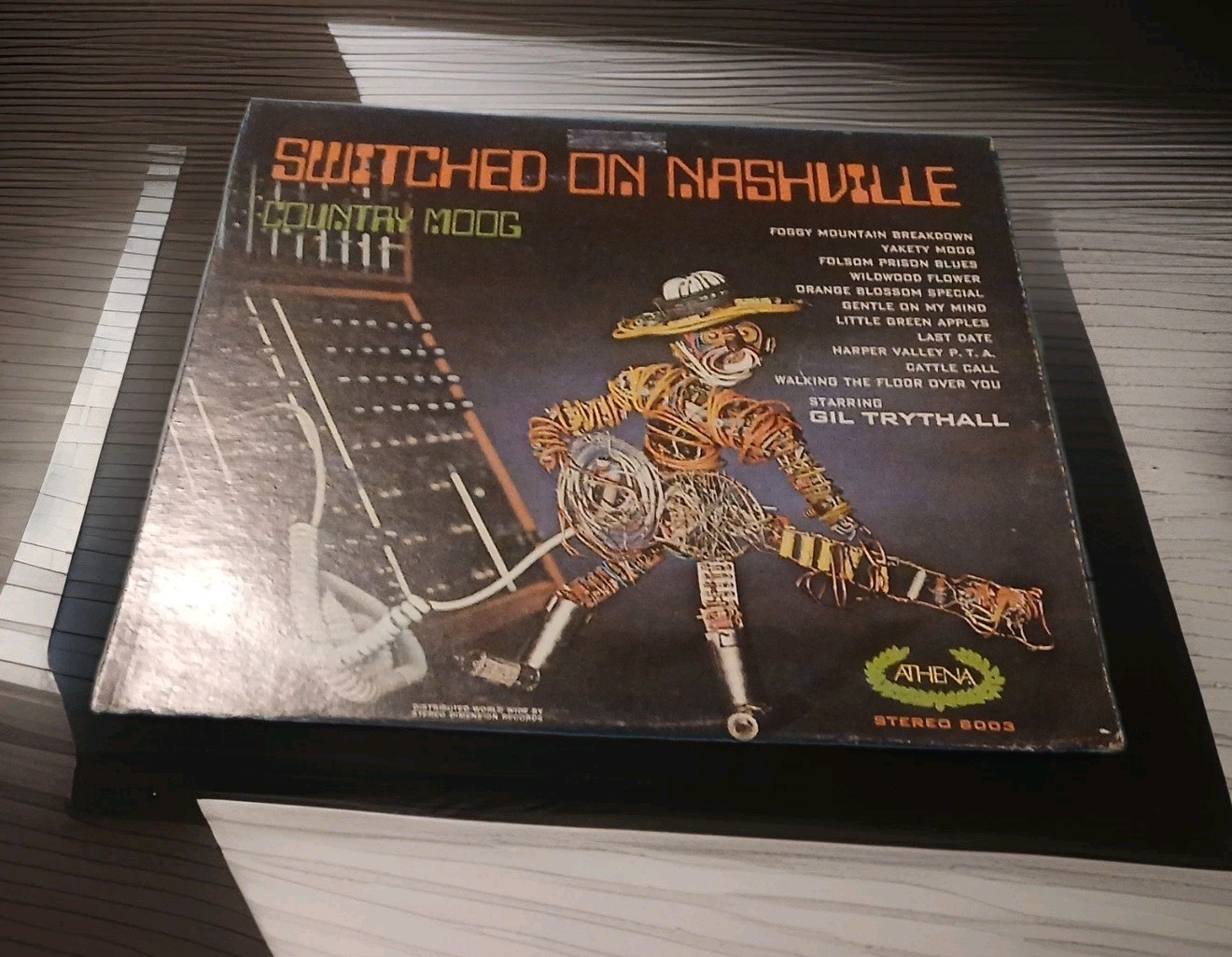 Country Moog Switched On Nashville Gil Trythail Electronic Country Rock LP Vinyl