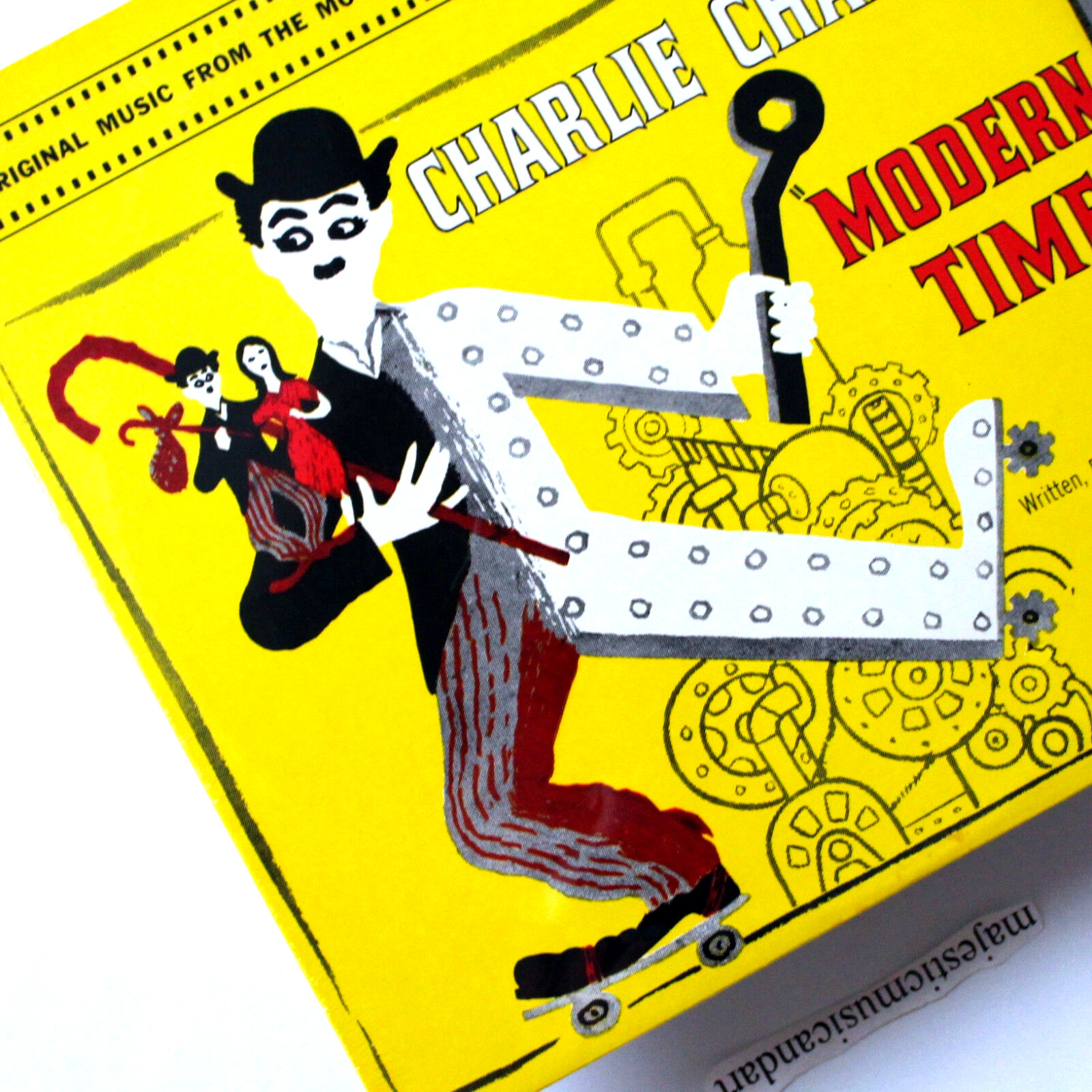 SEALED VINTAGE VINYL CHARLIE CHAPLIN MODERN TIMES SOUNDTRACK LP OUT OF PRINT