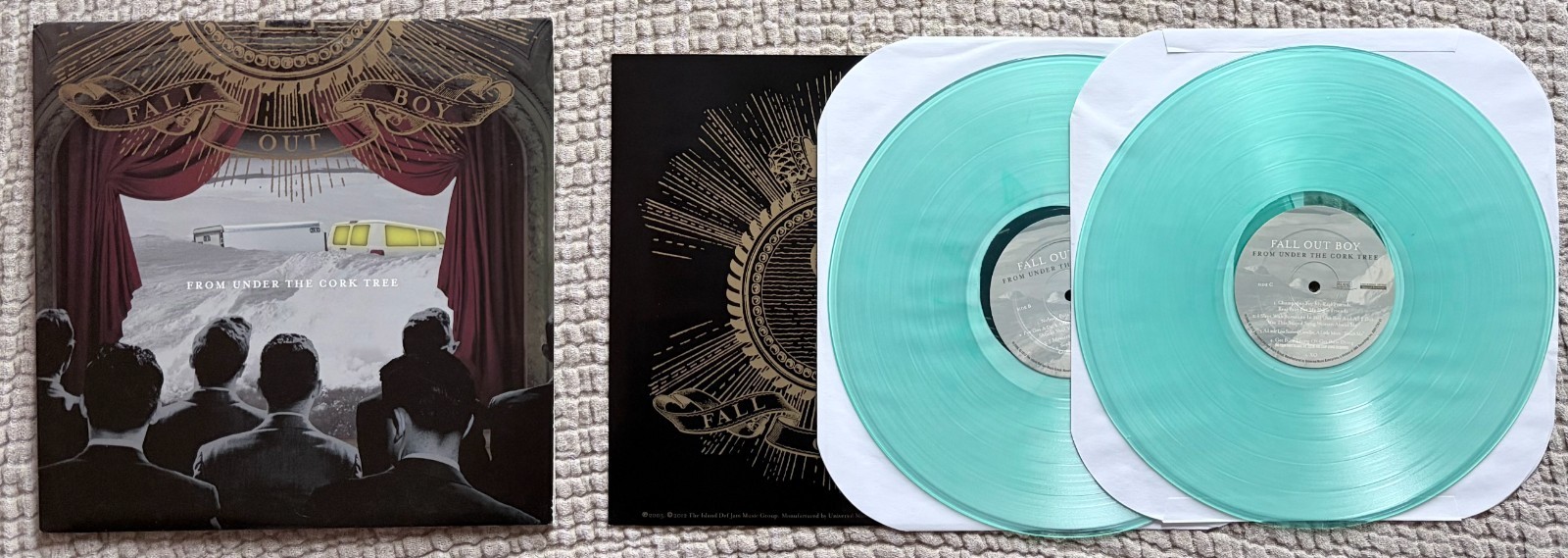 Fall Out Boy From Under the Cork Tree 2xLP Coke Bottle Clear Vinyl /2000 2023