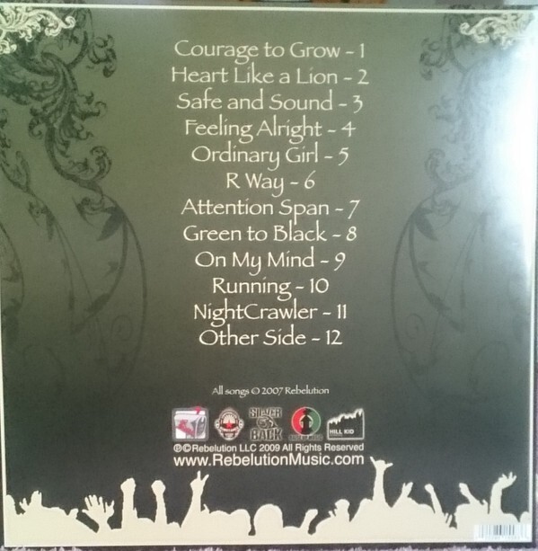 Rebelution – Courage To Grow LP – Vinyl Album – SEALED NEW ROOTS REGGAE RECORD