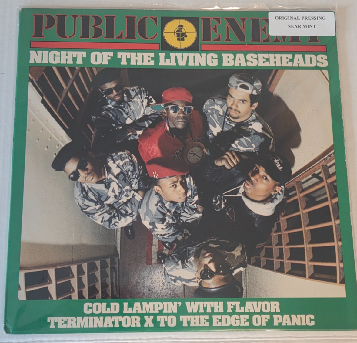 Public Enemy – Night of the Living Baseheads – 12″ Vinyl Single 1988 – Near Mint