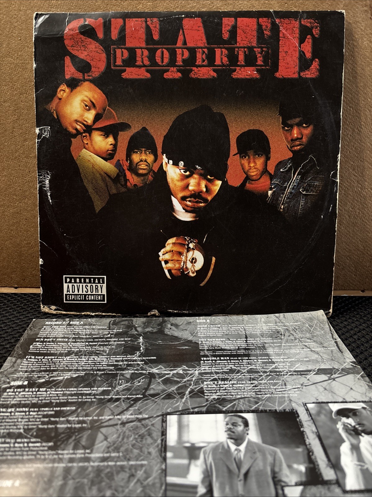 State Property ¨State Property¨ (Roc-A-Fella Records) 2-LP/Vinyl PROMO Insert